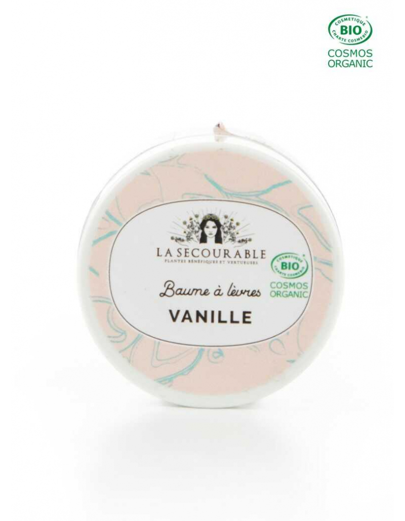 BAUME A LEVRES certifié BIO - VANILLE - Nourrissant