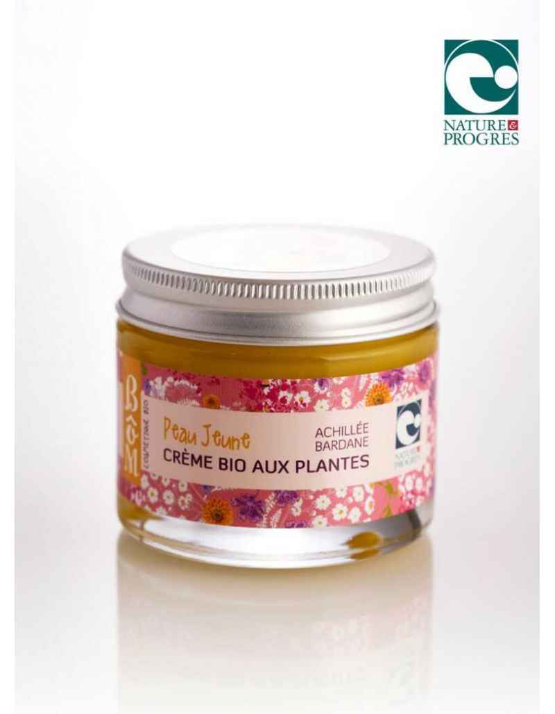 Crème peau jeune bio