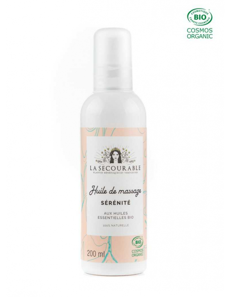 HUILE DE MASSAGE certifiée BIO SERENITE - Relaxante