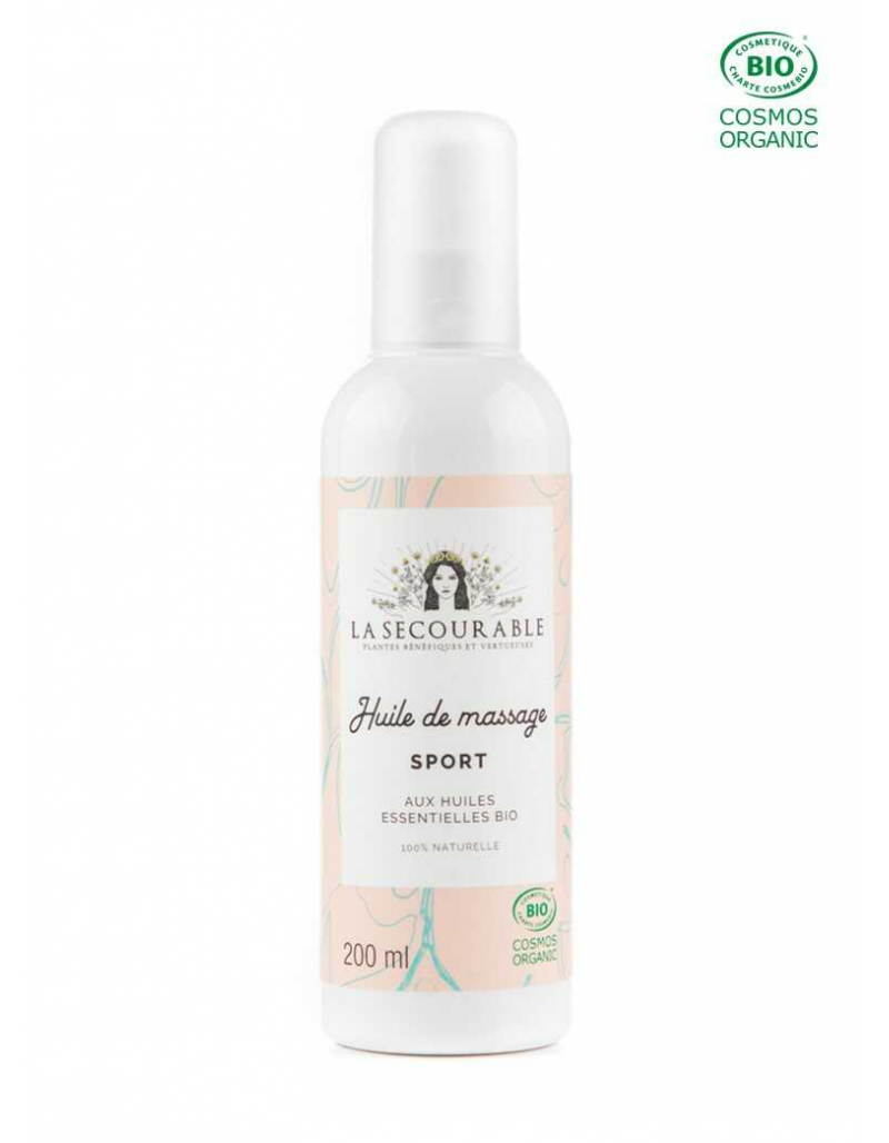 HUILE DE MASSAGE BIO SPORT - Décontracturante