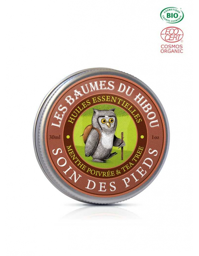 BAUME DU HIBOU certifié BIO - Soin des pieds