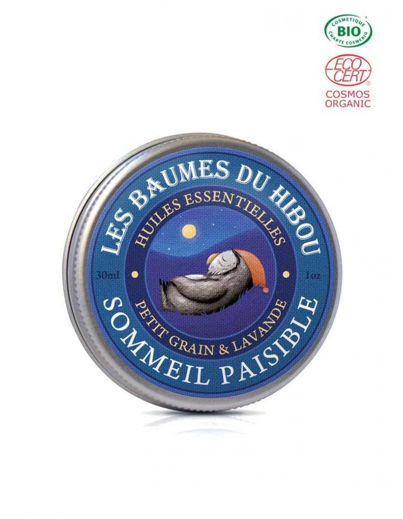 BAUME DU HIBOU certifié BIO - Sommeil paisible