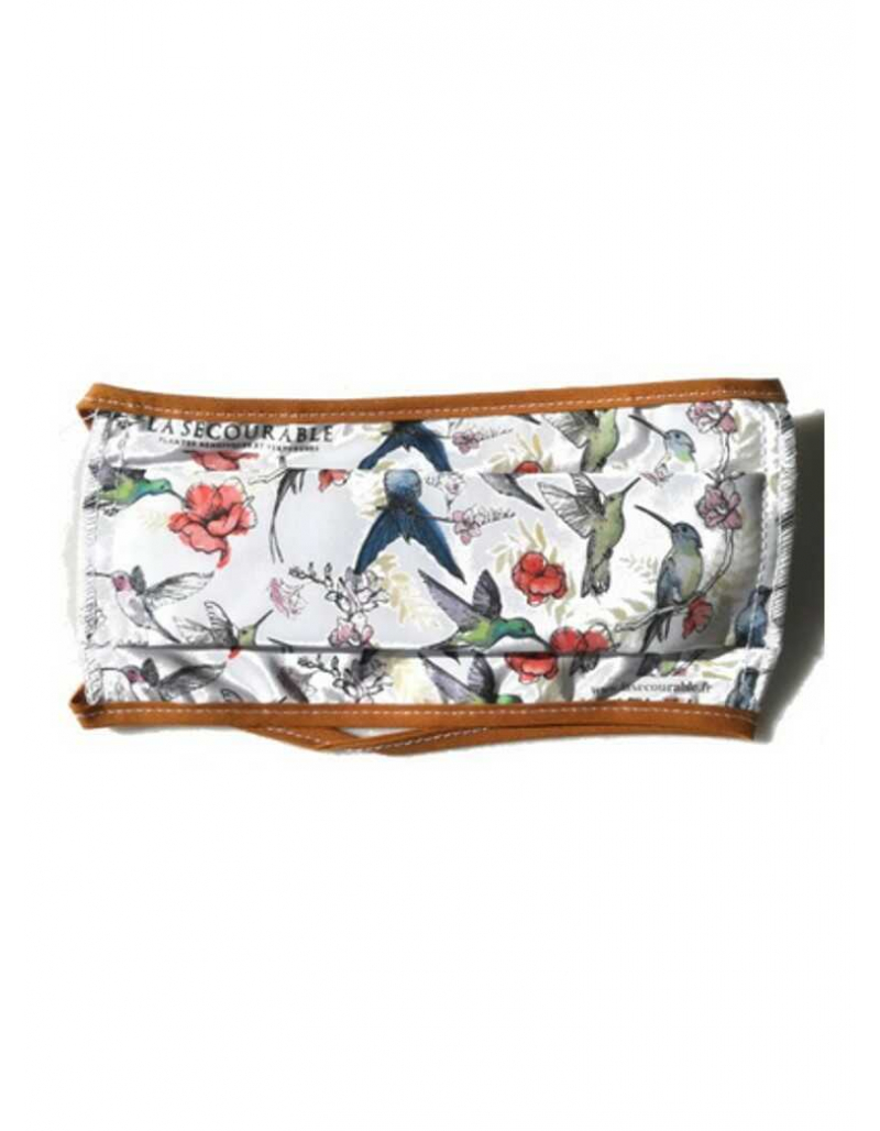 Masque en tissu - "Colibris"