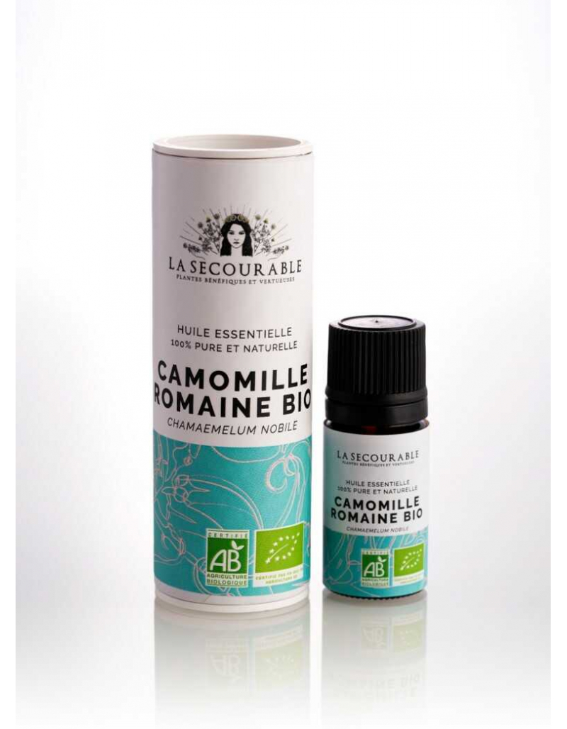 Huile essentielle bio camomille romaine