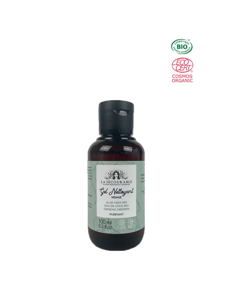 GEL NETTOYANT VISAGE HOMME BIO - Purifiant