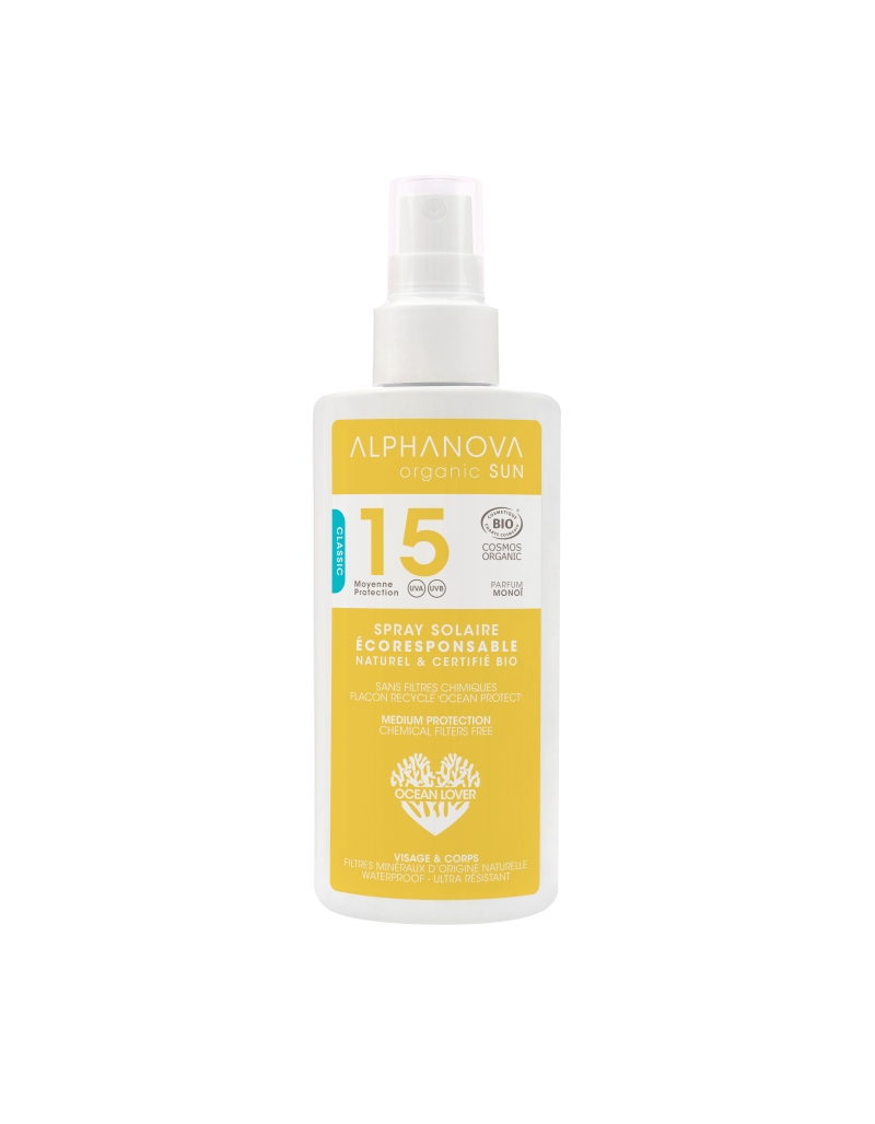 SPRAY SOLAIRE SPF15