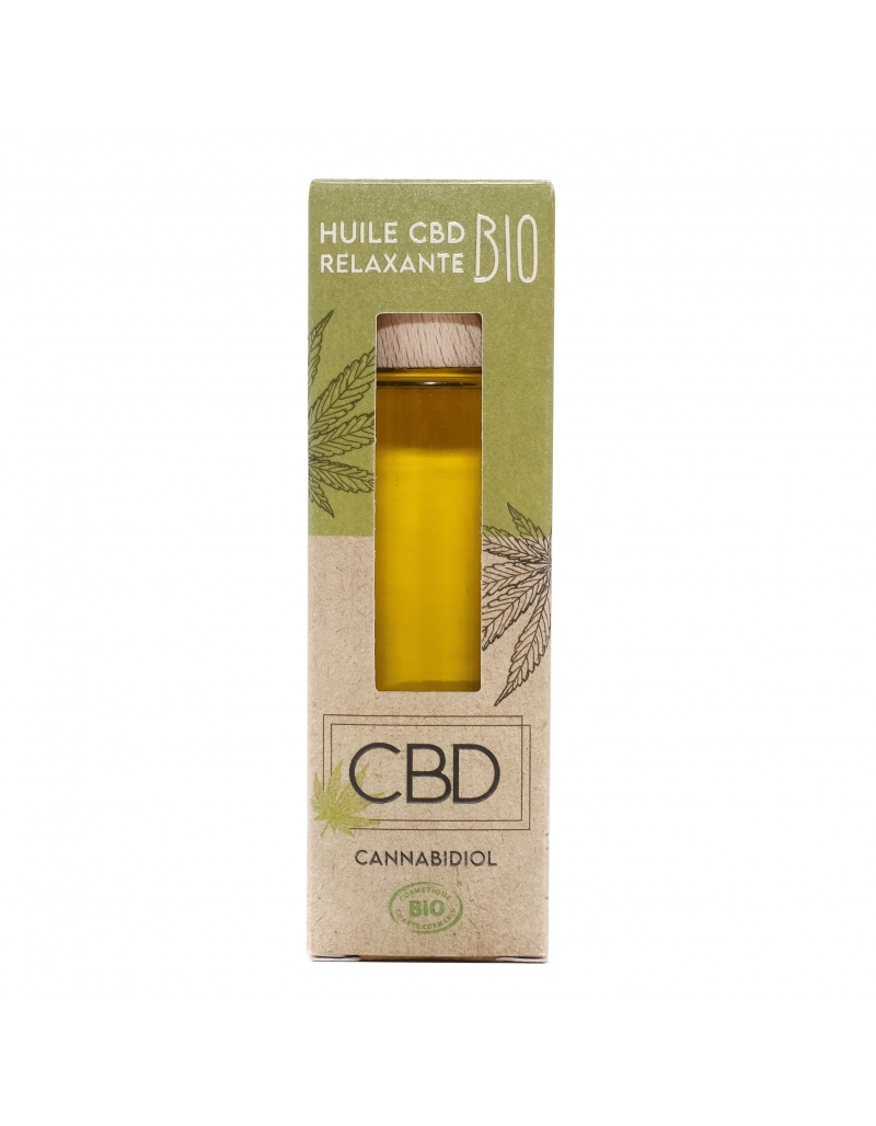 HUILE CBD certifiée BIO - Relaxante