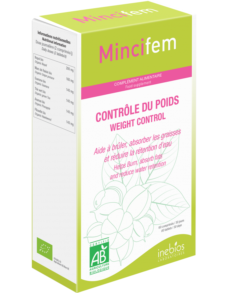 Complément alimentaire Mincifem certifié BIO