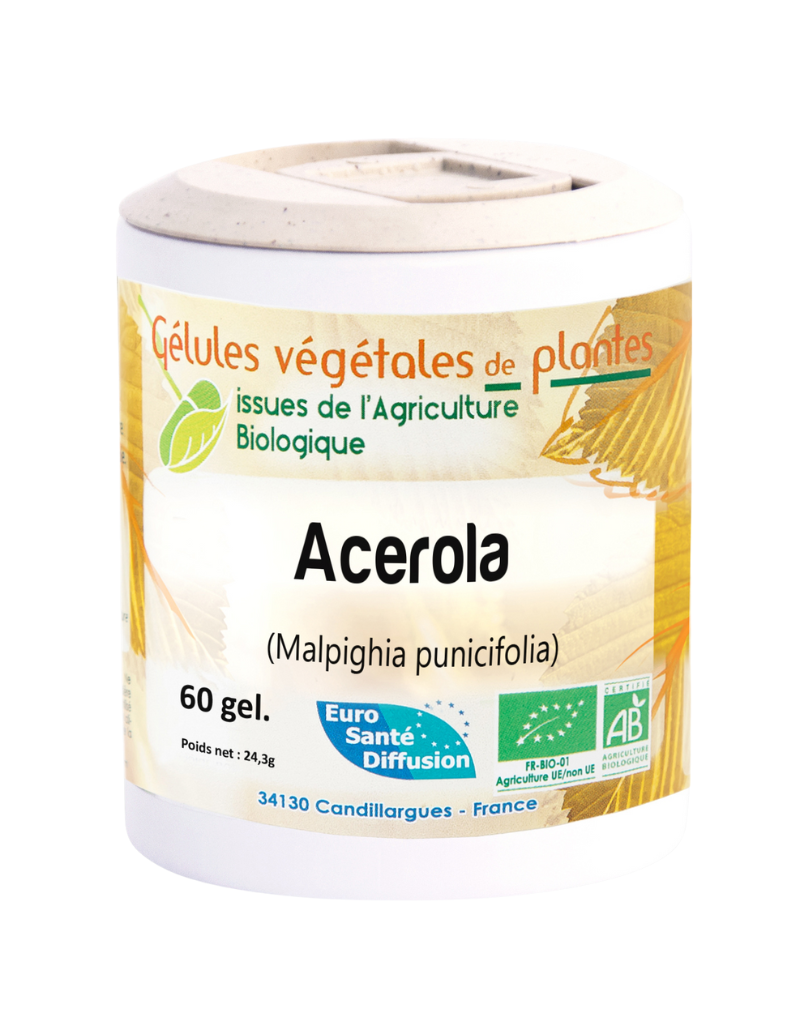 Acerola - Gélules végétales de plantes