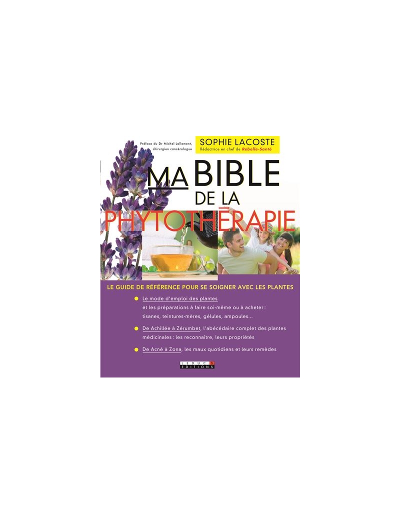Livre - Ma bible de la phytothérapie