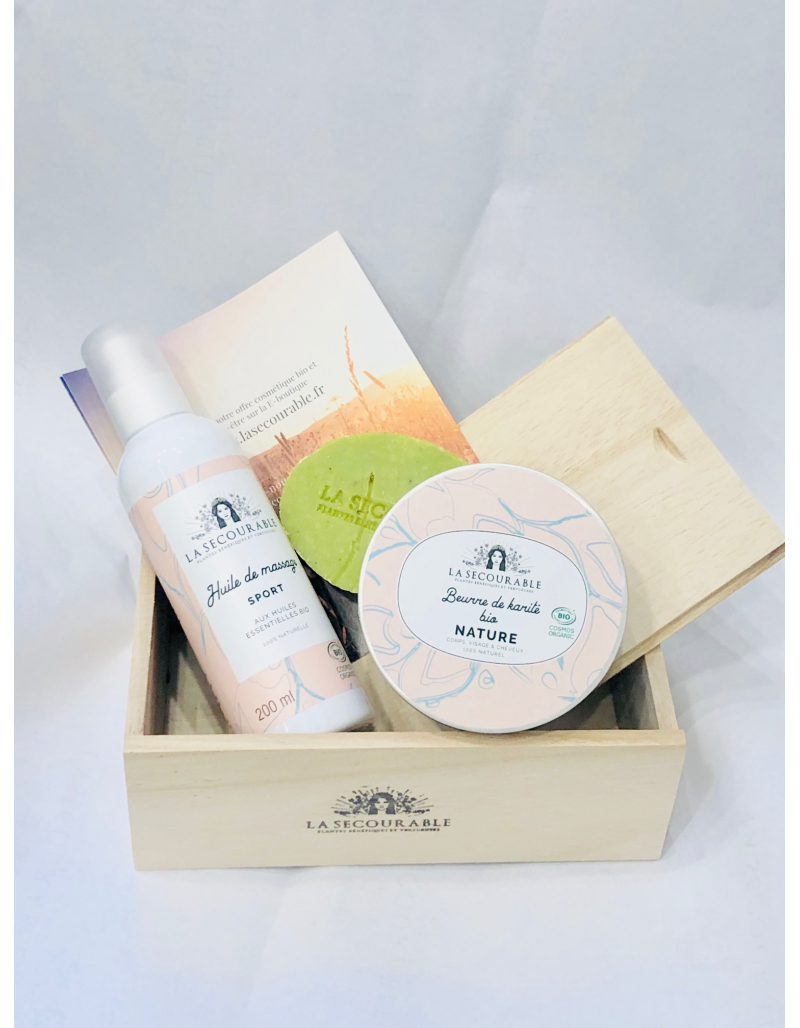 Coffret homme "Sport" - après sport et Massage