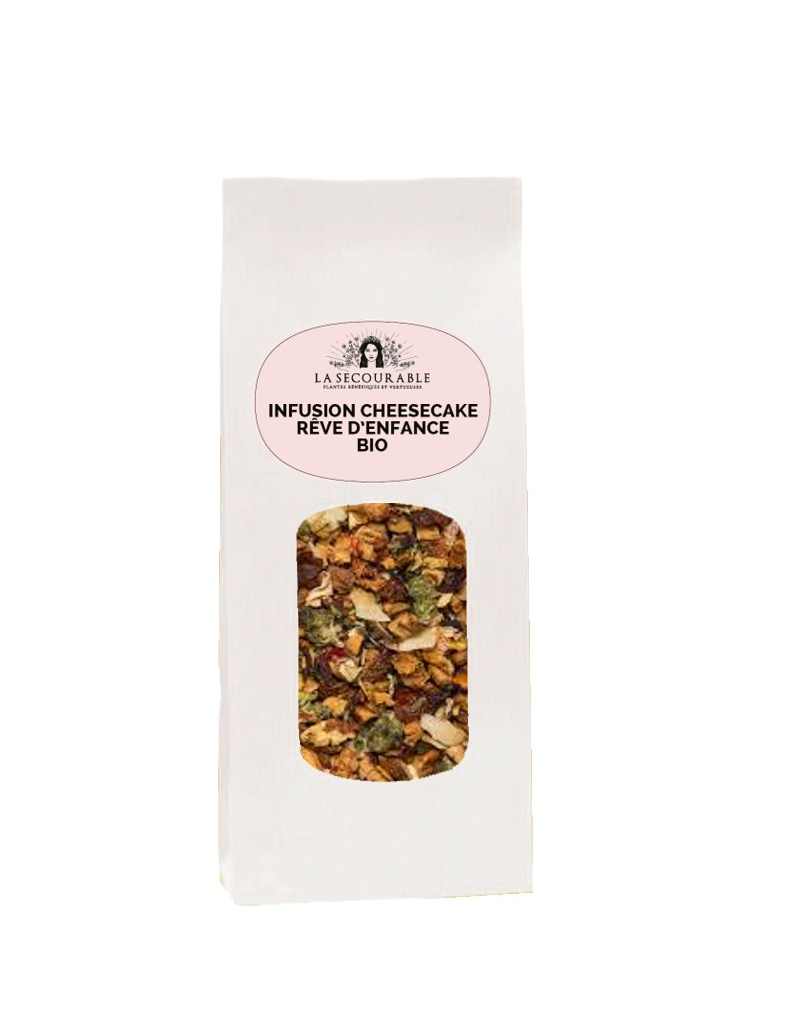 infusion bio - cheesecake "Rêve d'enfance"