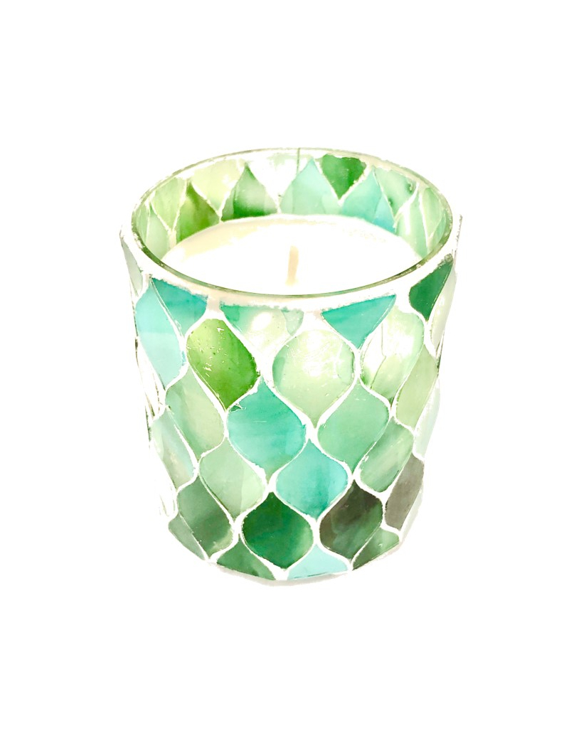 bougie artisanale - Fleur d'oranger