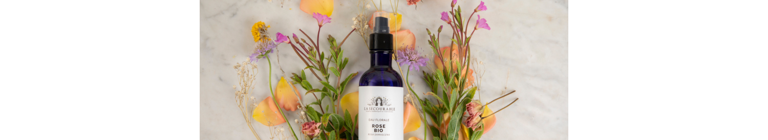 Eaux Florales BIO - Hydrolats BIO - Lotions de Soin Bio - La Secourable